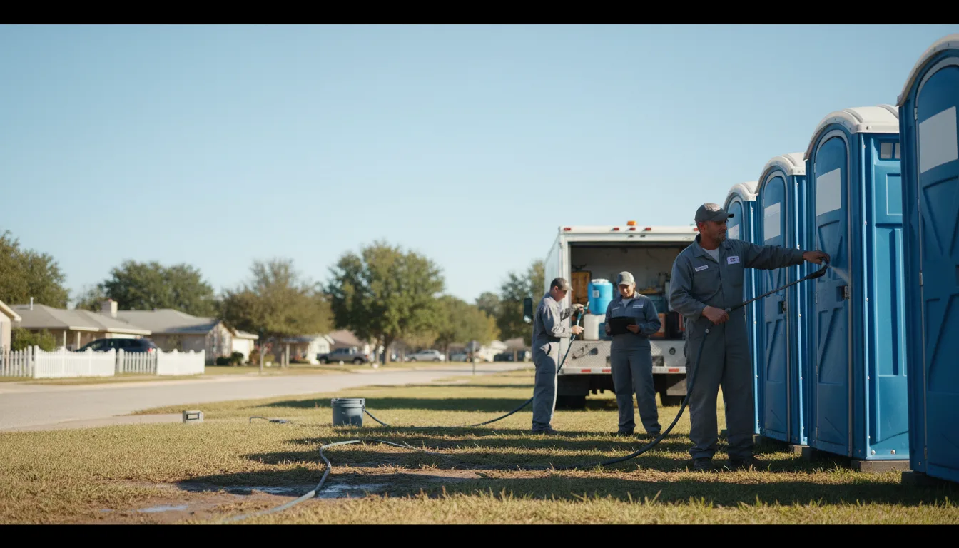 Long-Term Portable Toilet Rental in Woodside, DE near me